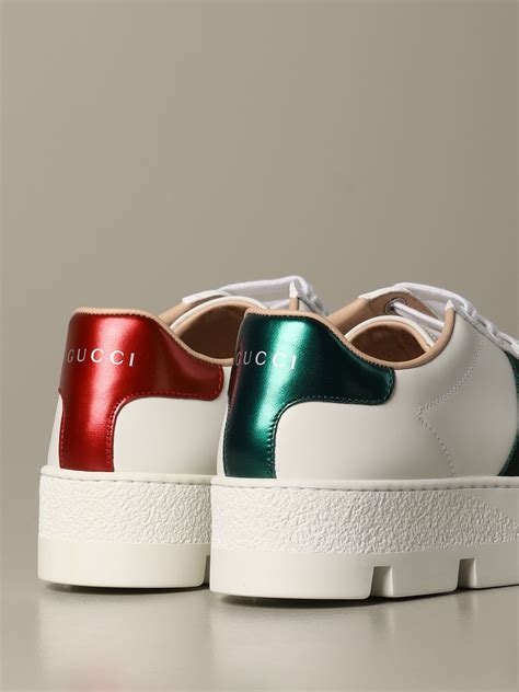 gucci schuhe sneaker|gucci fur sneakers women's.